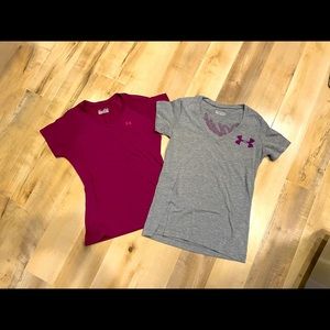 Under Armour  Semi-Fitted Heatgear Shirts-Bundle